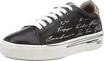 beno 运动鞋靴 带油漆标志的软皮革运动鞋 女士